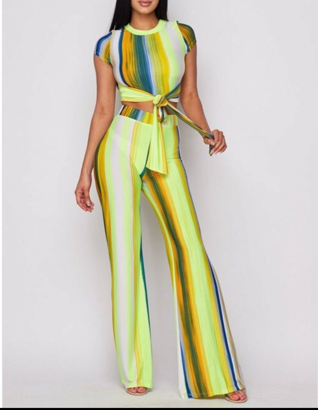 Neon Pants Set